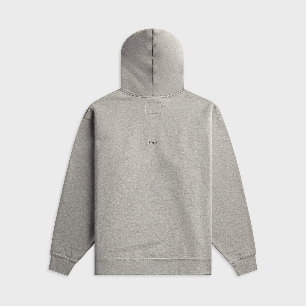 WTAPS Sign-YD Cotton Hoody - Ash Gray