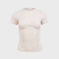 Fleur du Mal Organic Cotton Tee - Tahini