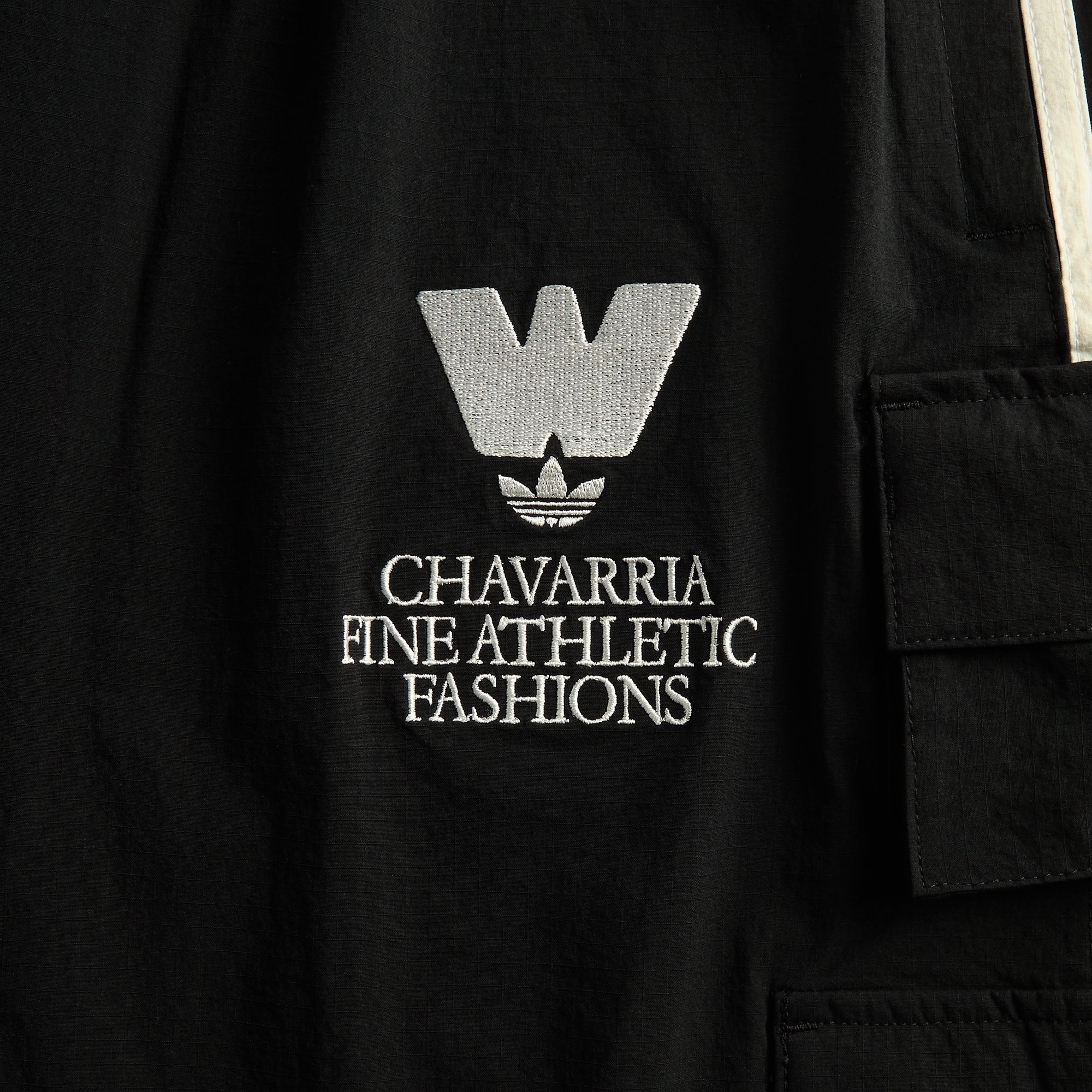 adidas x Willy Chavarria Cargo Zip Pant - Black