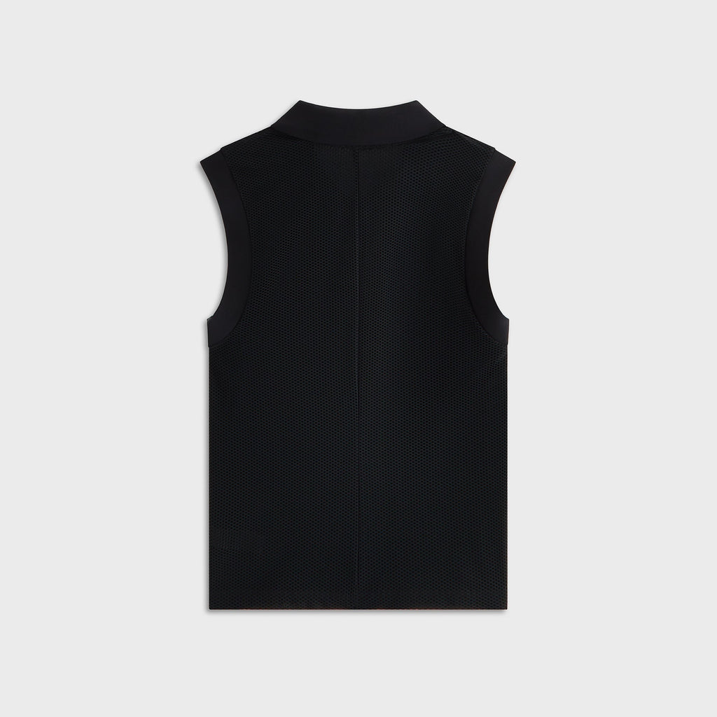 Kith Women Perry Polo Mesh Tank - Black