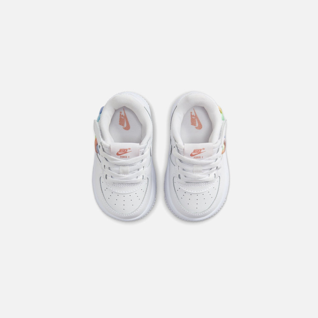 Nike TD Force 1 Low Easyon - White / Multi-Color / Terra Blue