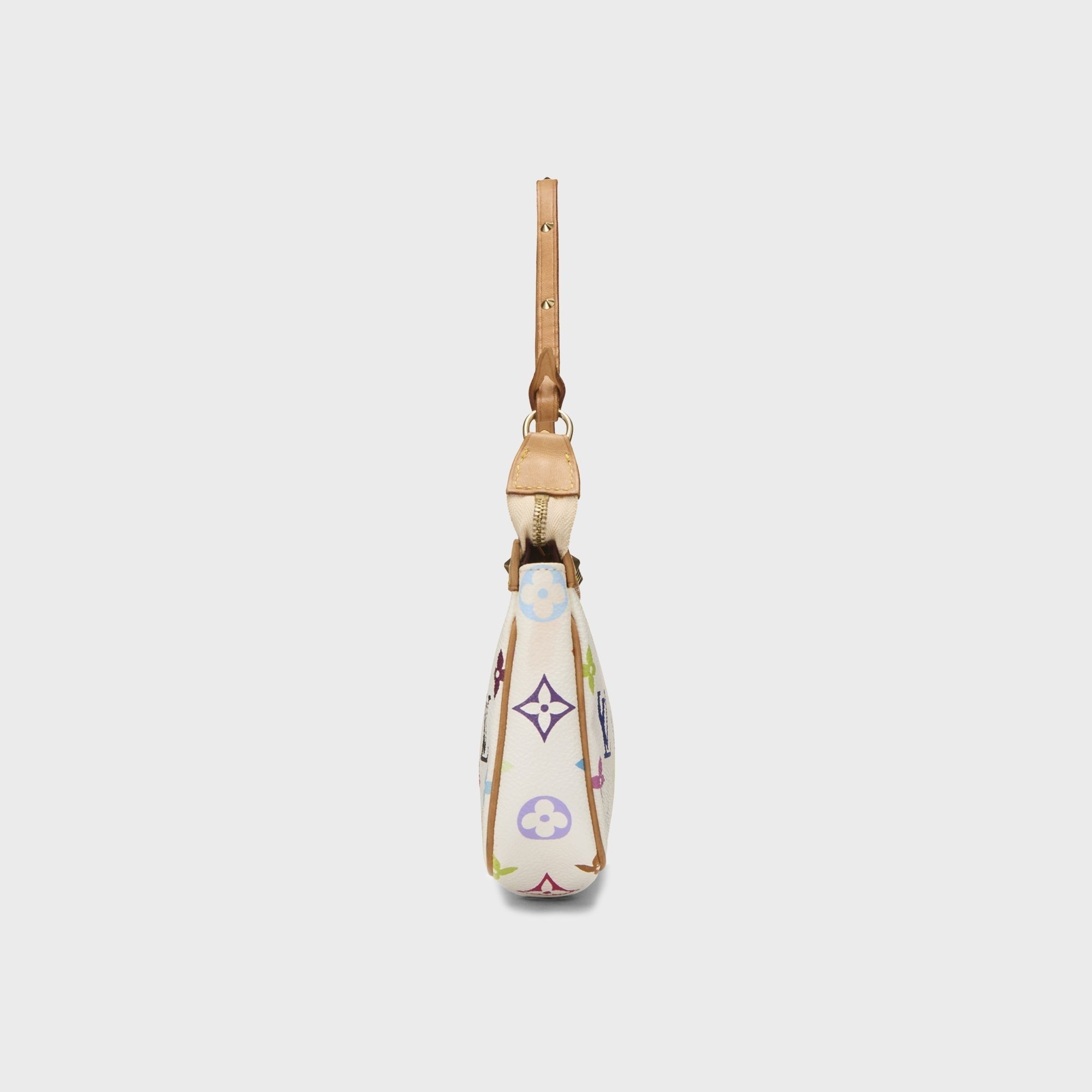 WGACA Louis Vuitton x Takashi Murakami Pochette Accessoires V2 - White / Multi