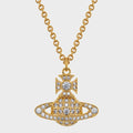 Vivienne Westwood Carmela Bas Relief Pendant Necklace - Silver