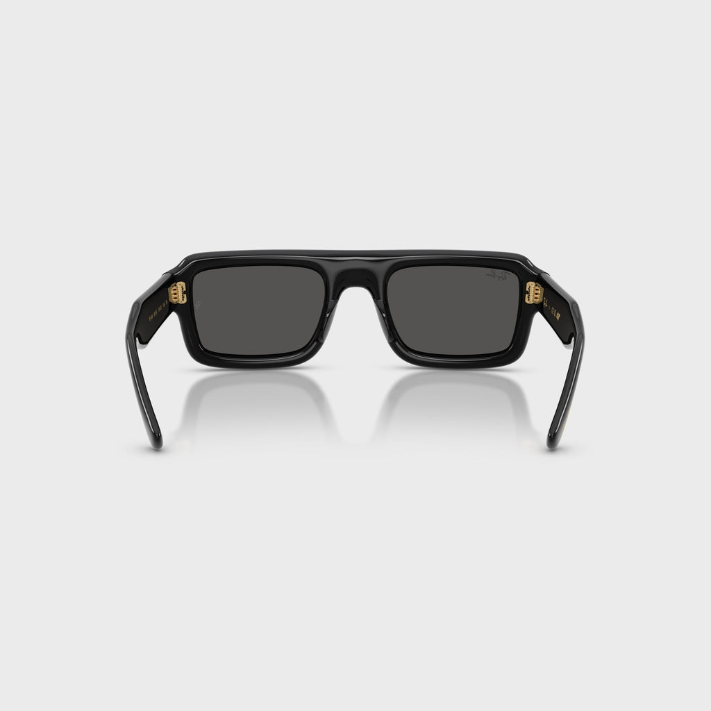 Ray-Ban x A$AP Rocky Flacko Puffer Sunglasses - Black Frame / Dark Grey Lens