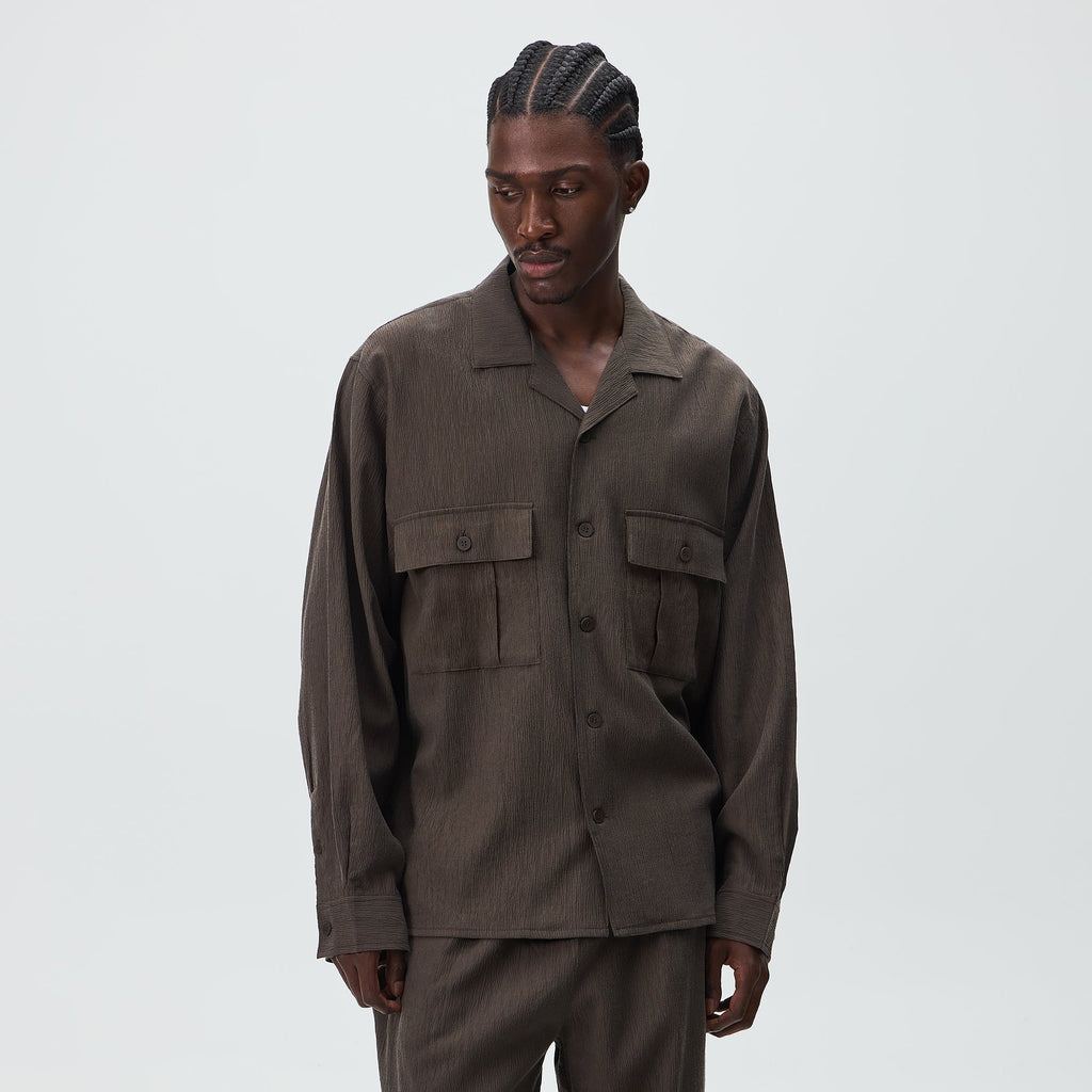 Kith Crinkled Nylon Ugo Shirt - Underground