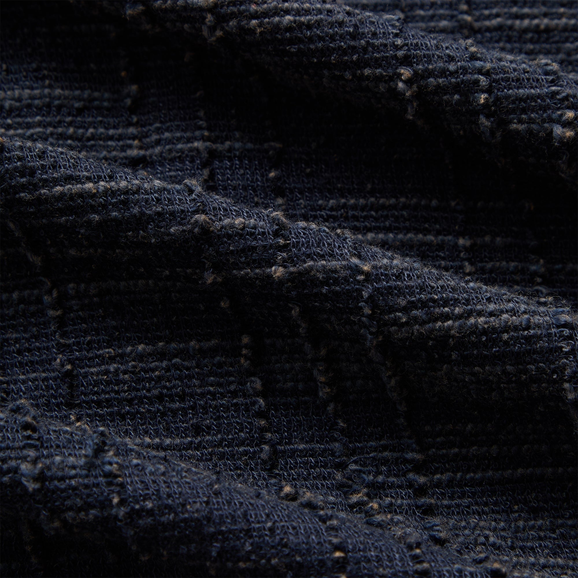 Kith High Twist Tweed Rhys Cardigan - Nocturnal