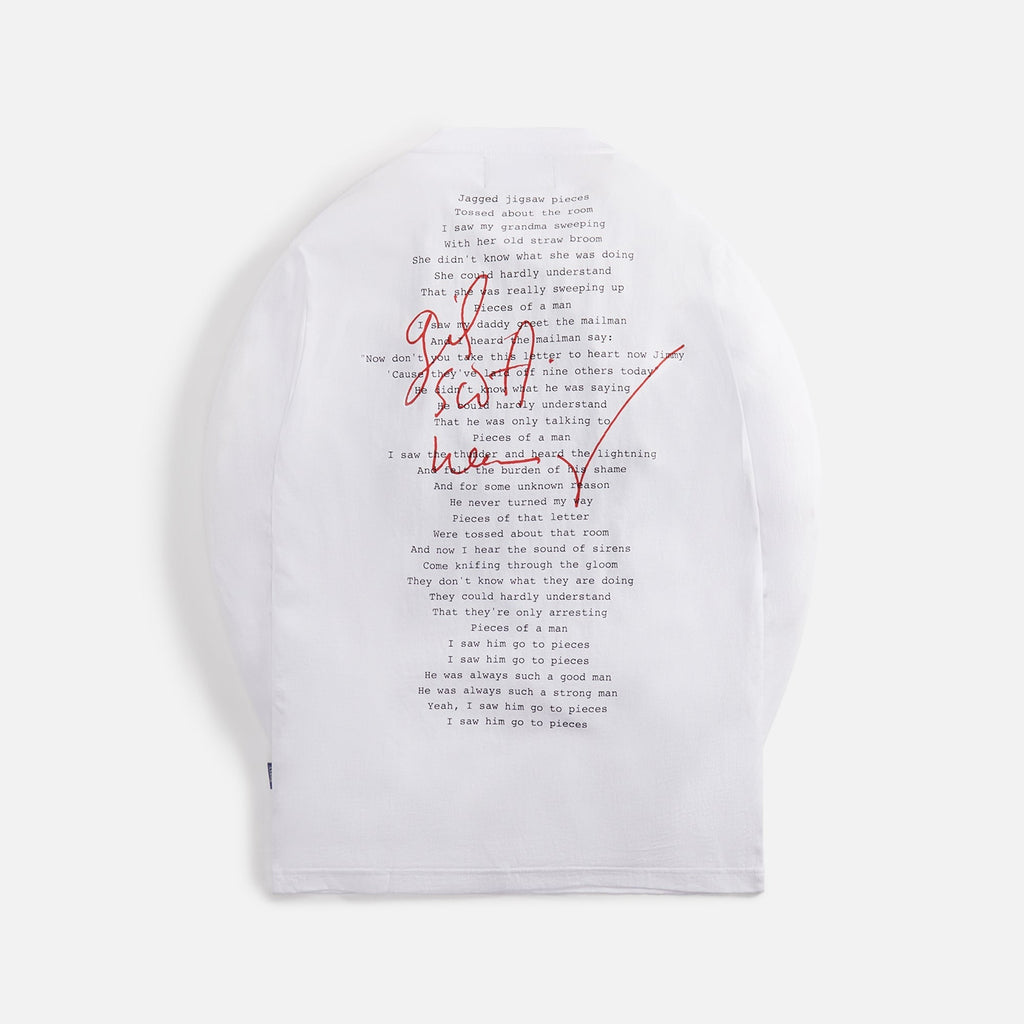 Awake NY X Gil Scott Heron Long Sleeve Tee - White