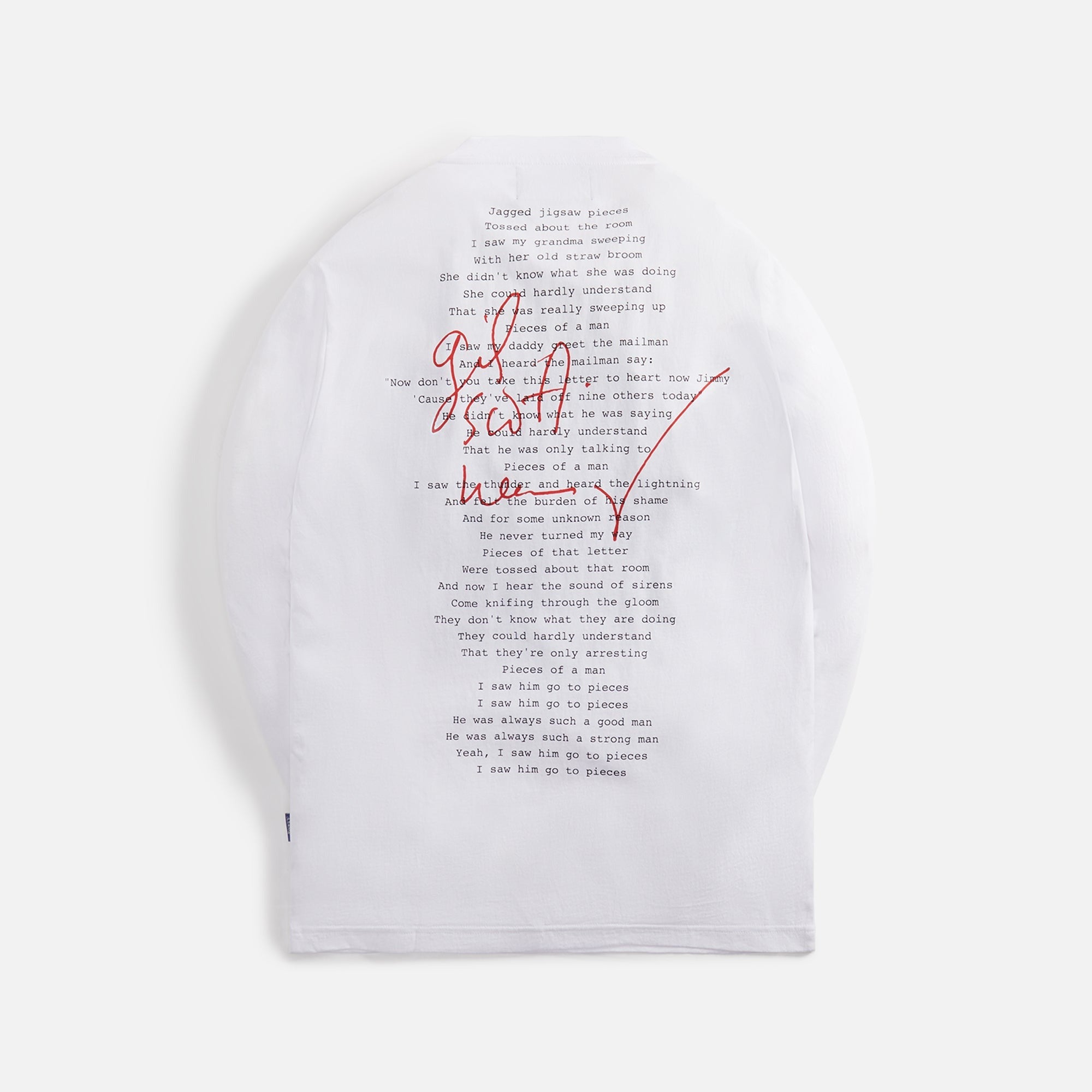 Awake NY X Gil Scott Heron Long Sleeve Tee - White