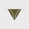 JADE Ties Bottom - Olive / Ivory