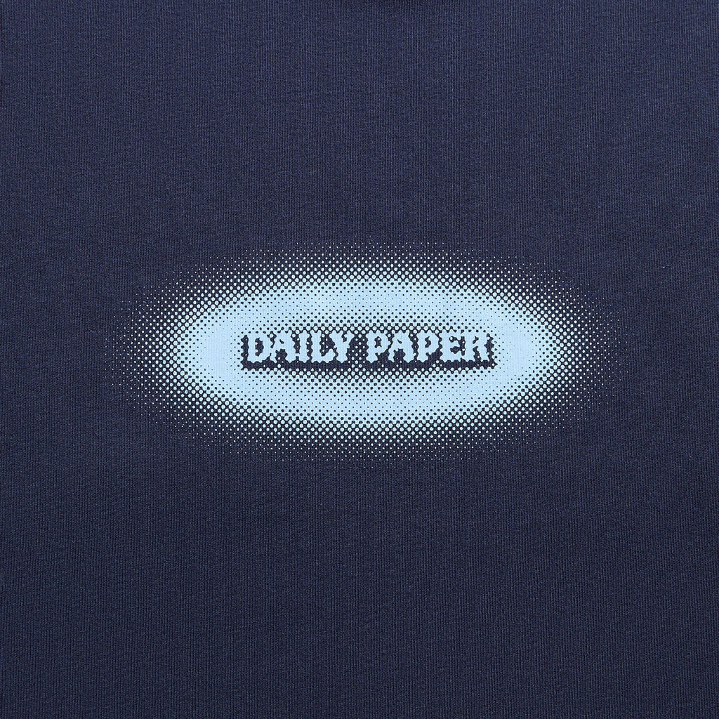 Daily Paper Dotted Logo Tee - Martime Blue