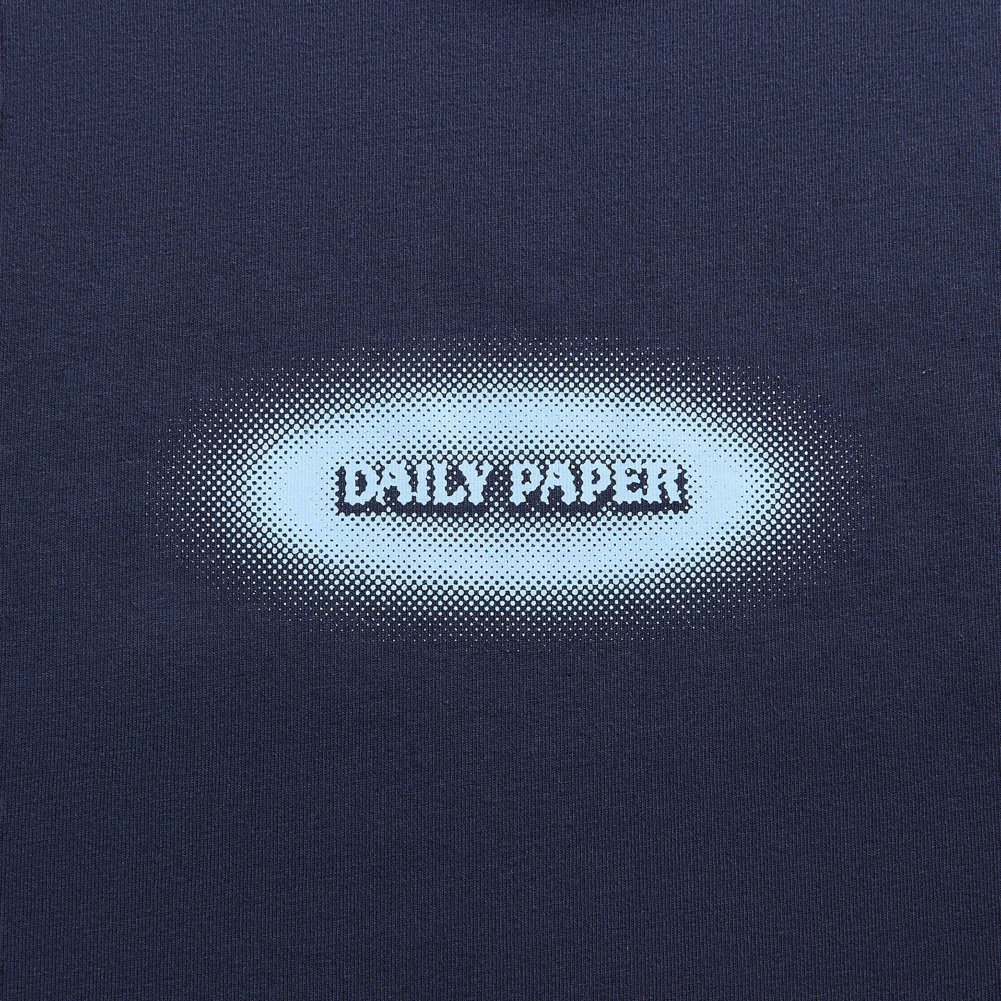 Daily Paper Dotted Logo Tee - Martime Blue