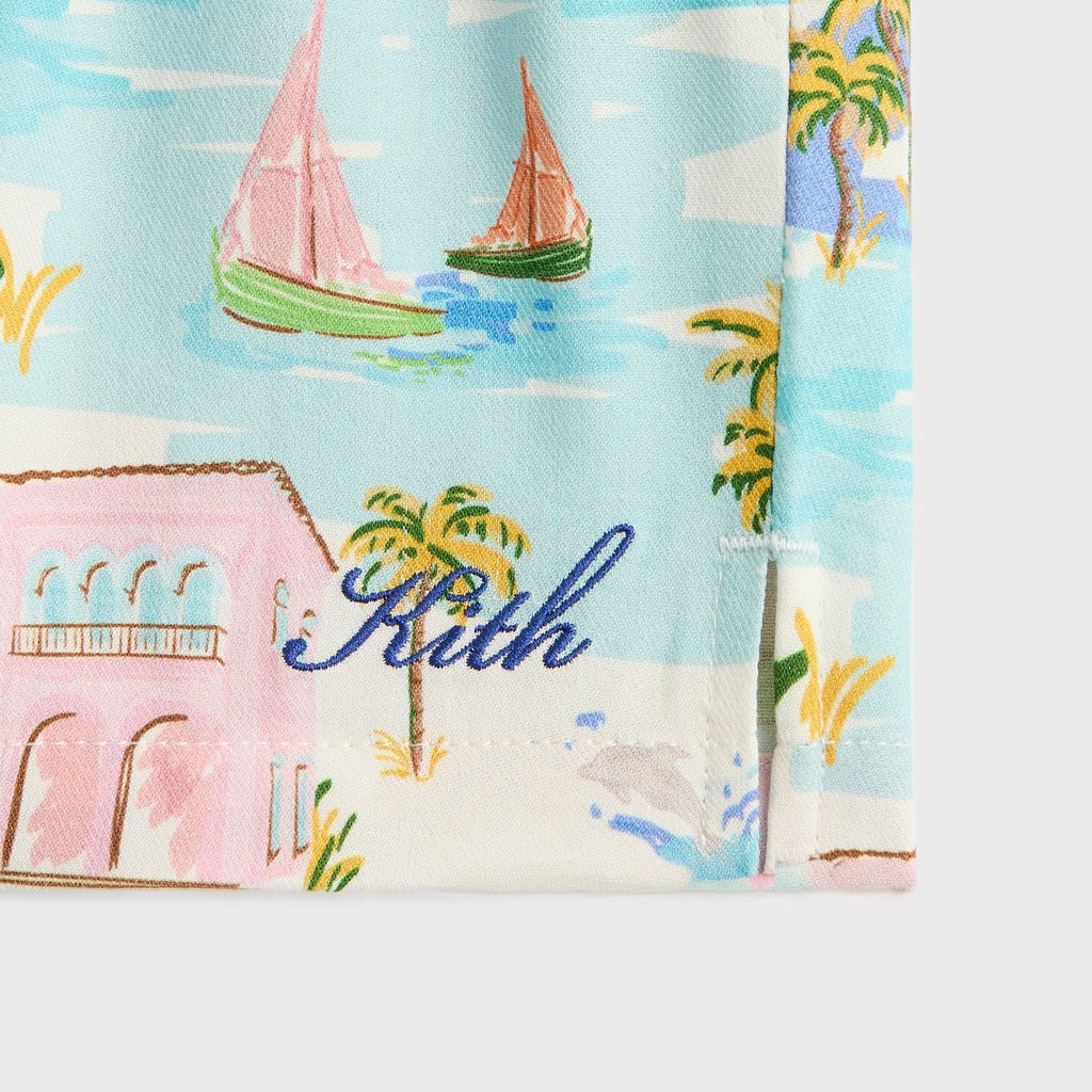 Kith Kids Scenic Thompson Camp Short - Silk