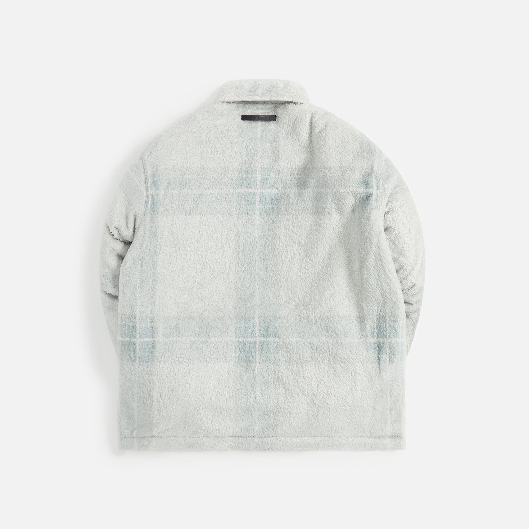 Stampd Plaid Cropped Sherpa Buttondown - Light Plaid