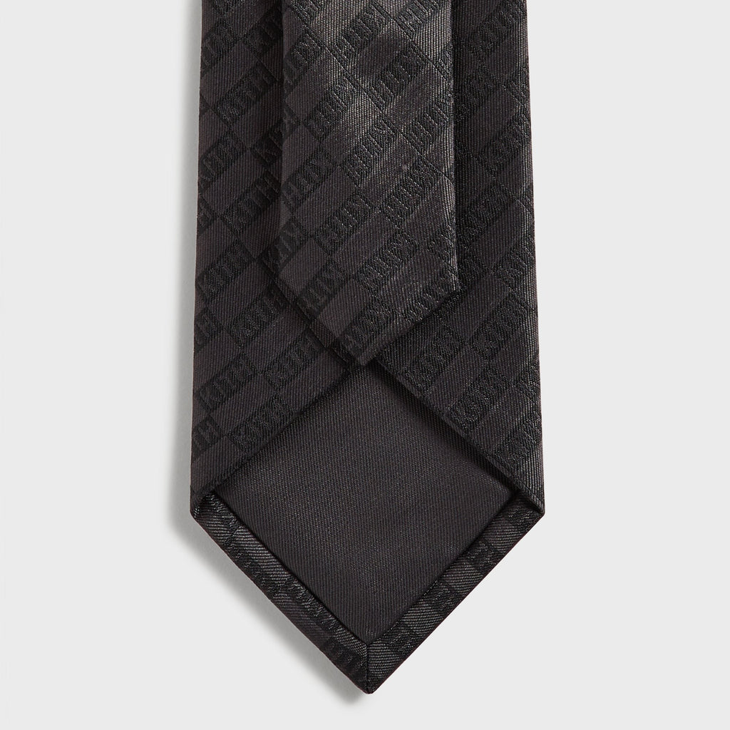 Kith Jacquard Classic Logo Tie - Black