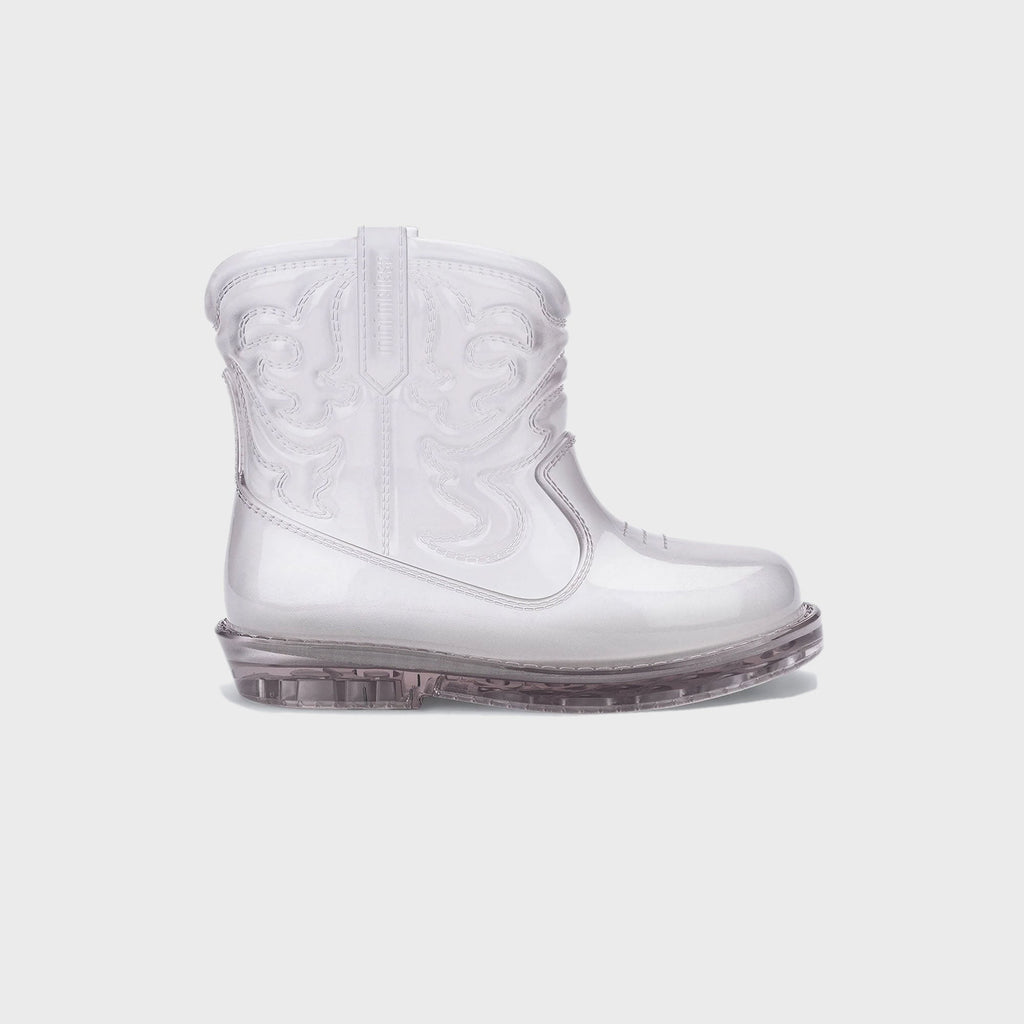 Melissa Mini Baby Texas Boot - Clear