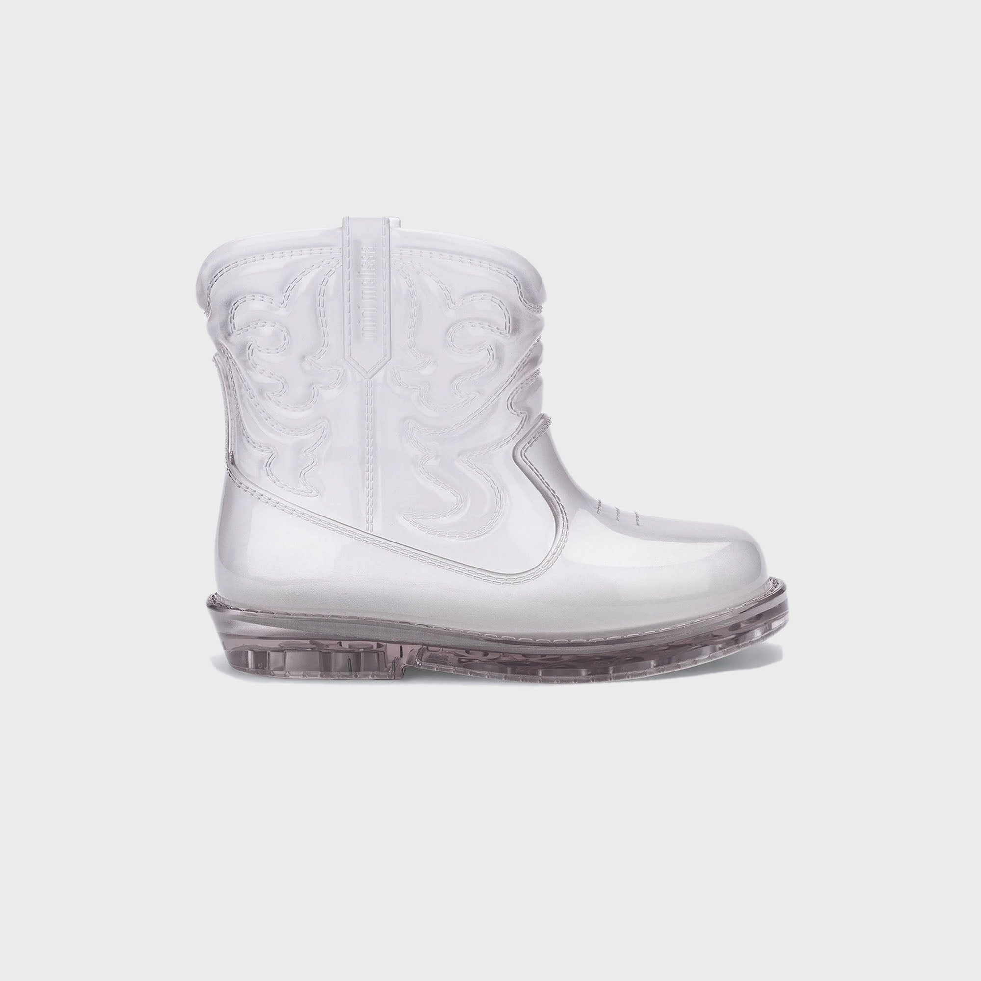 Melissa Mini Baby Texas Boot - Clear