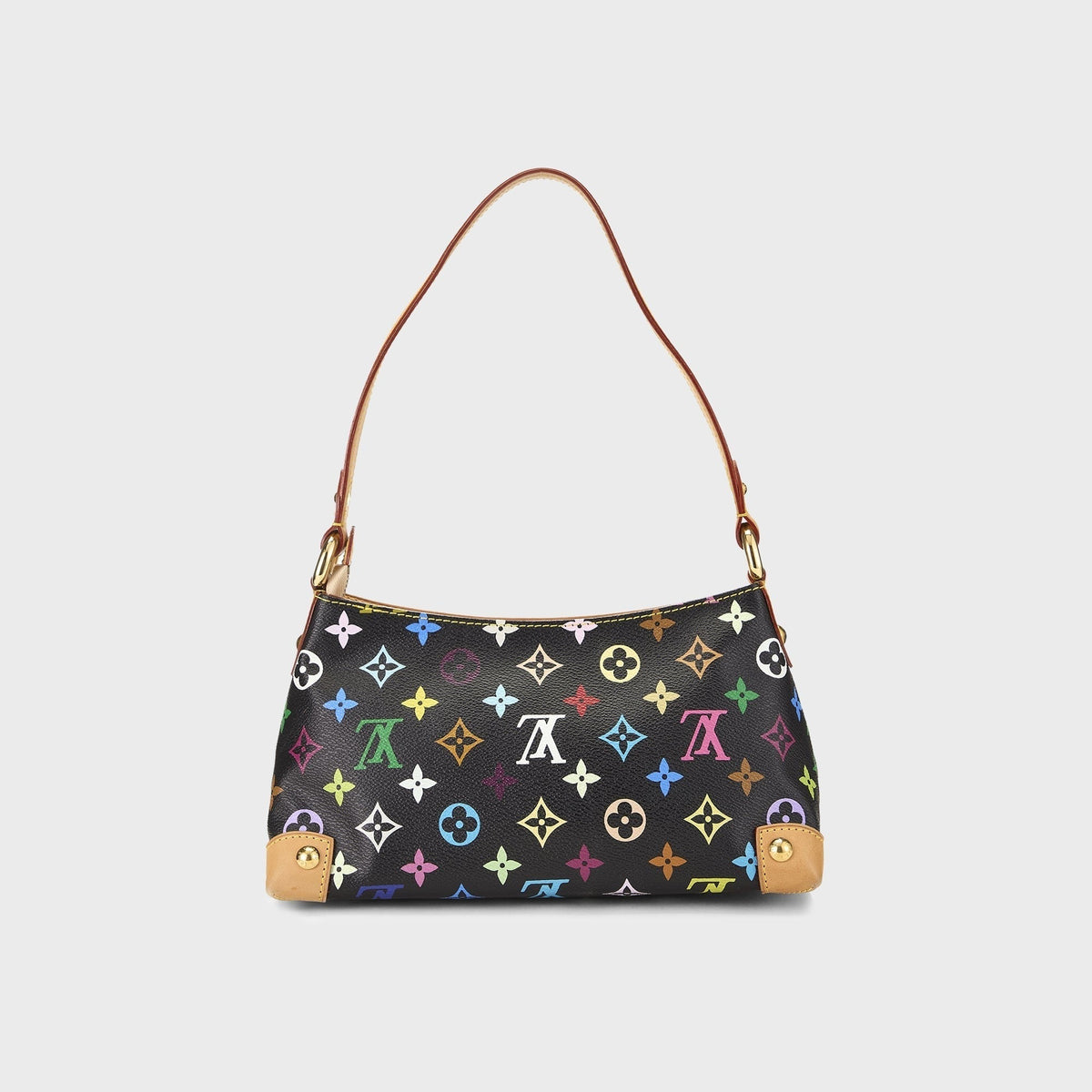 WGACA Louis Vuitton Monogram Multicolore Eliza Shoulder Bag - Black