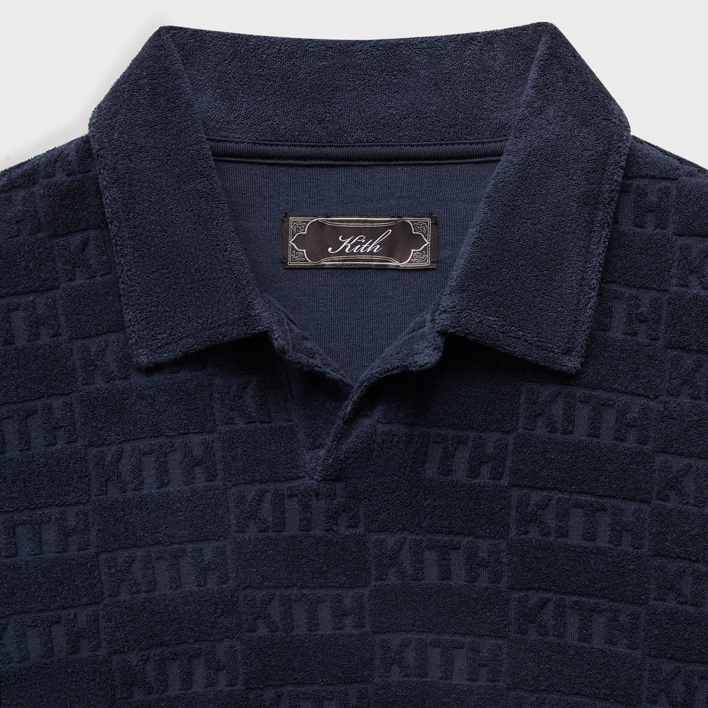 Kith Monogram Towel Terry Leo Polo - Nocturnal