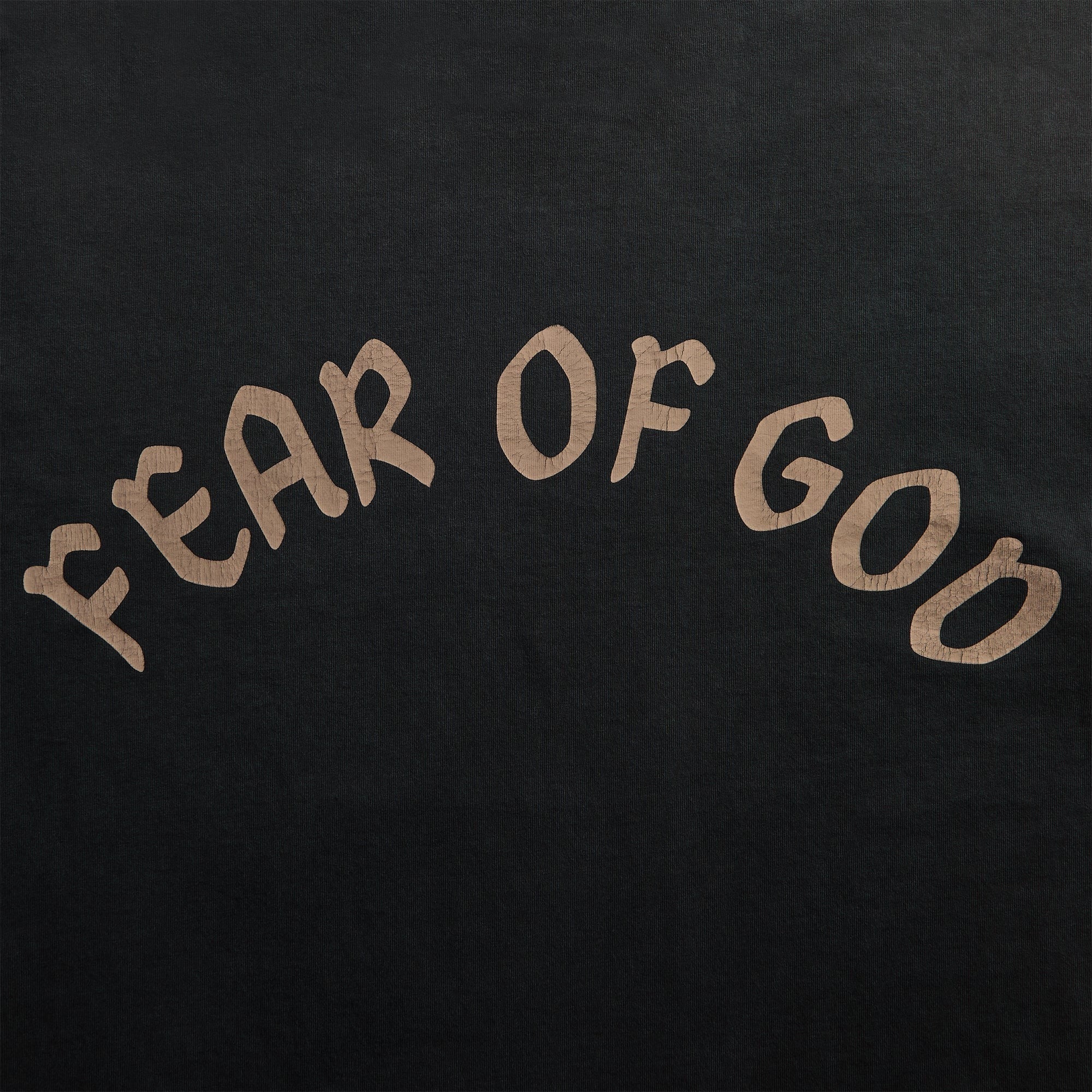 Fear of God F OF G Long Sleeve Tee - Black