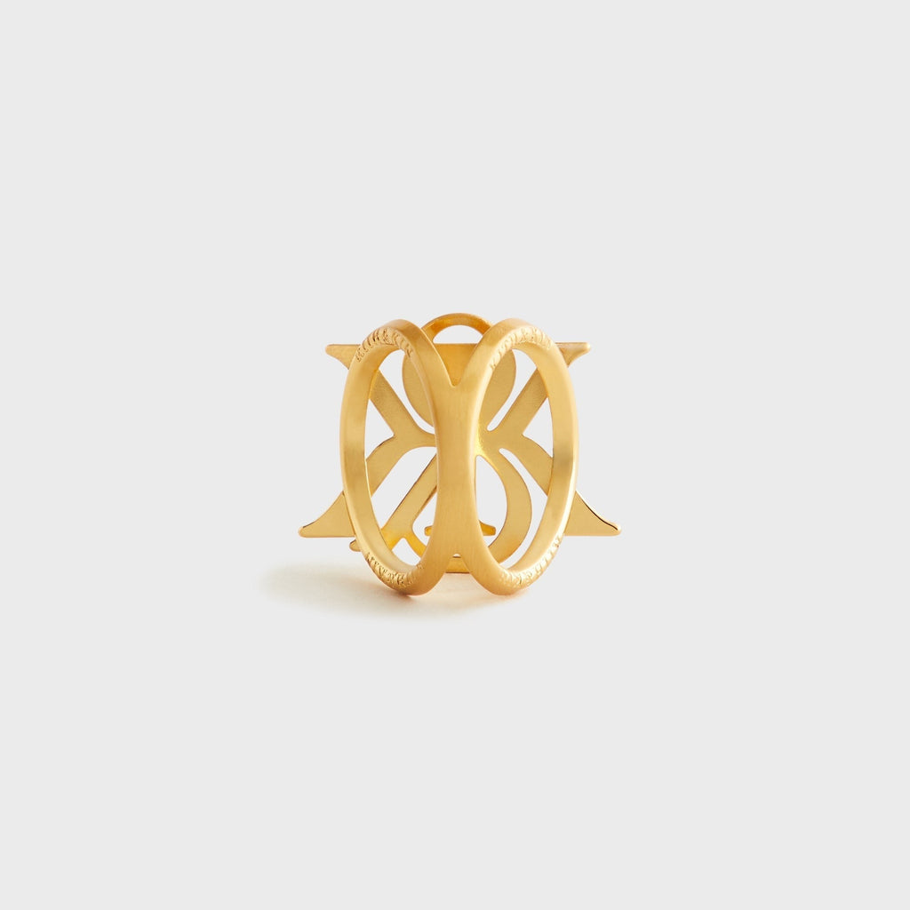 Kith Women Crest Scarf Ring - Multi