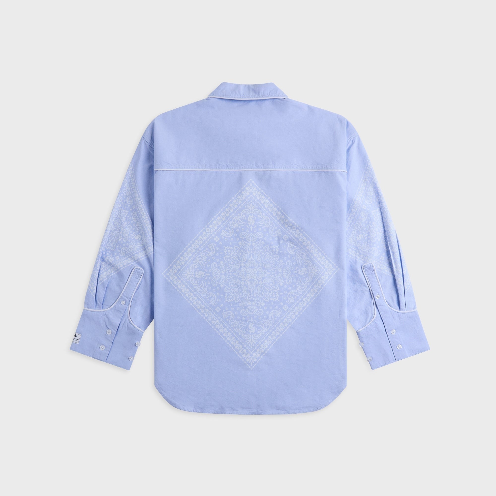 Ksubi Astra Long Sleeve Shirt - Bandana Blue