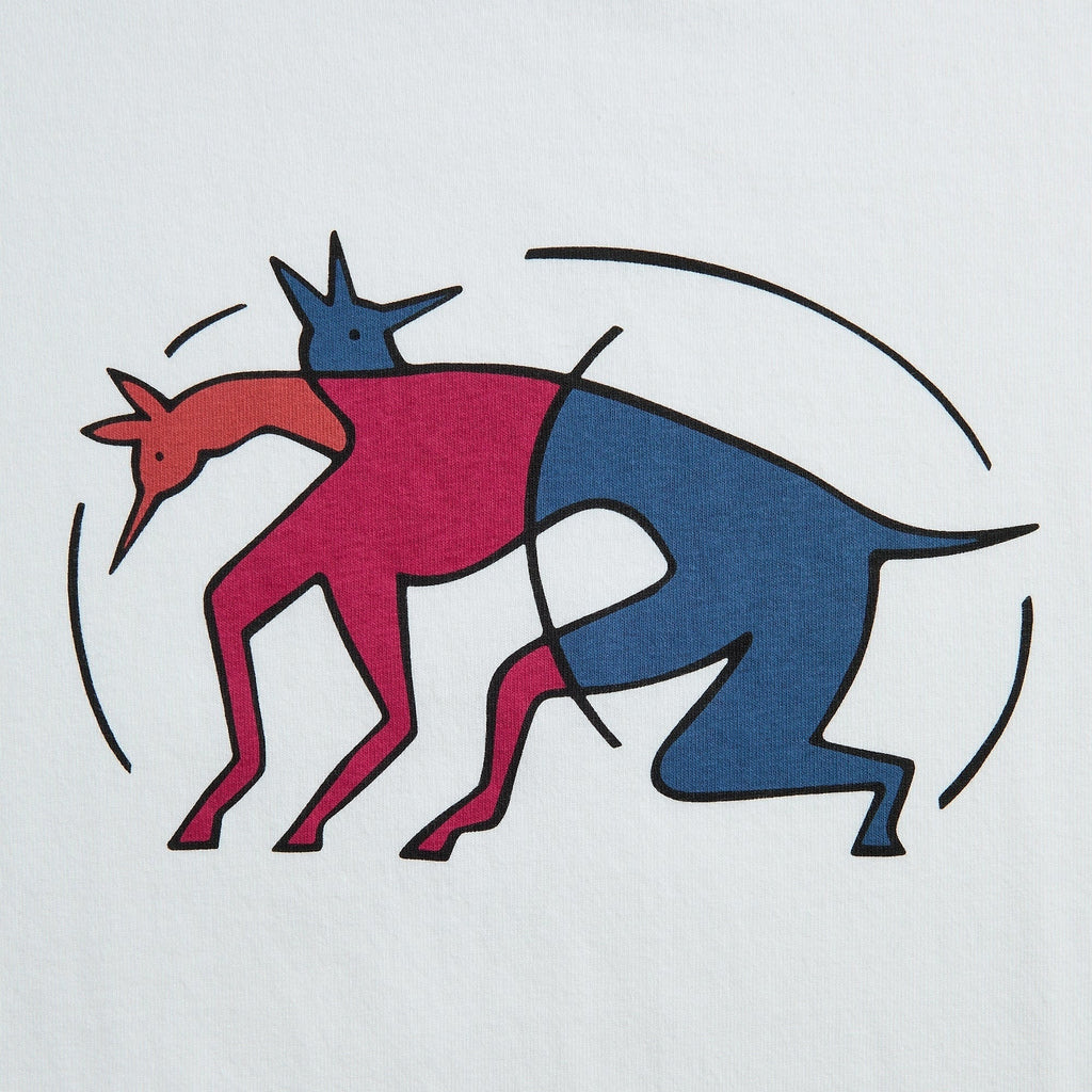by Parra The Zoomies Tee - White