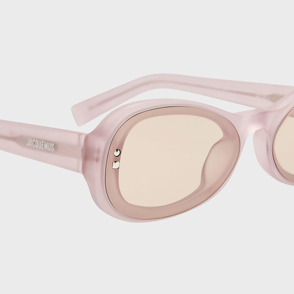 Jacquemus Jac 194 Frames - Sanded Blush / Silver / Mink