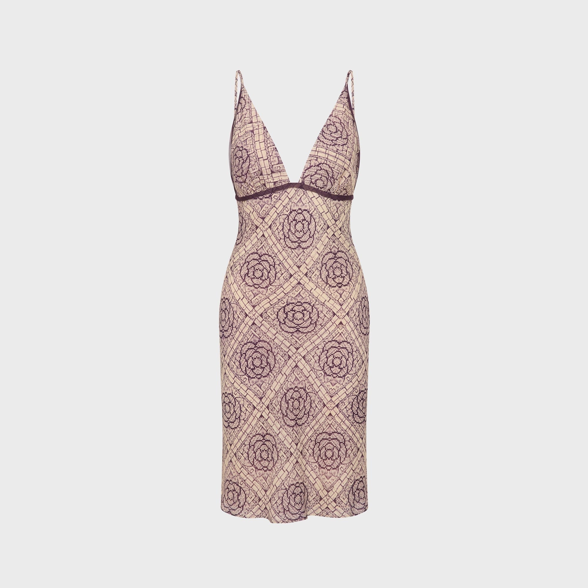 SIR Mireli Slip Dress - Rose Parquet