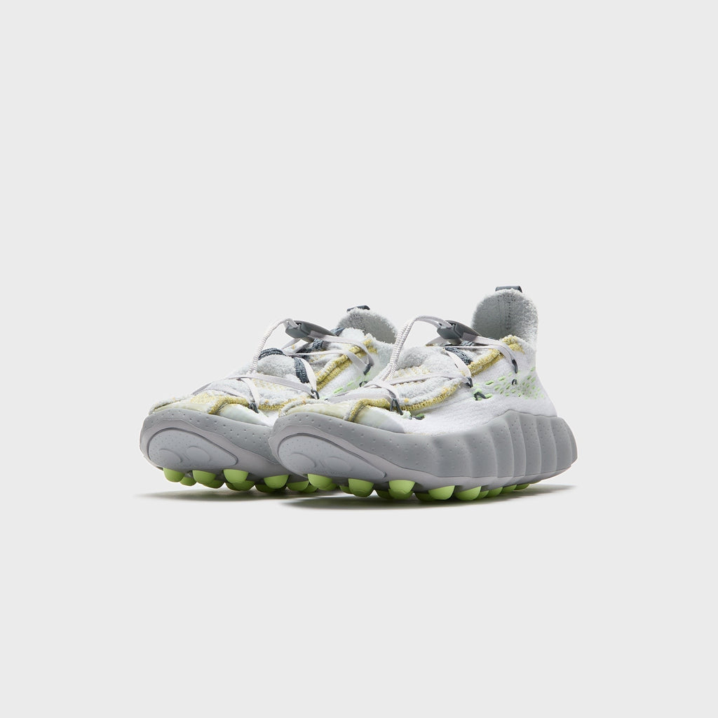 Nike Mind 002 Flyknit - White / Dark Grey / Pure Platinum / Wolf Grey / Barely Volt