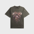 Ksubi Legend Ekcess Short Sleeve Tee - Charcoal