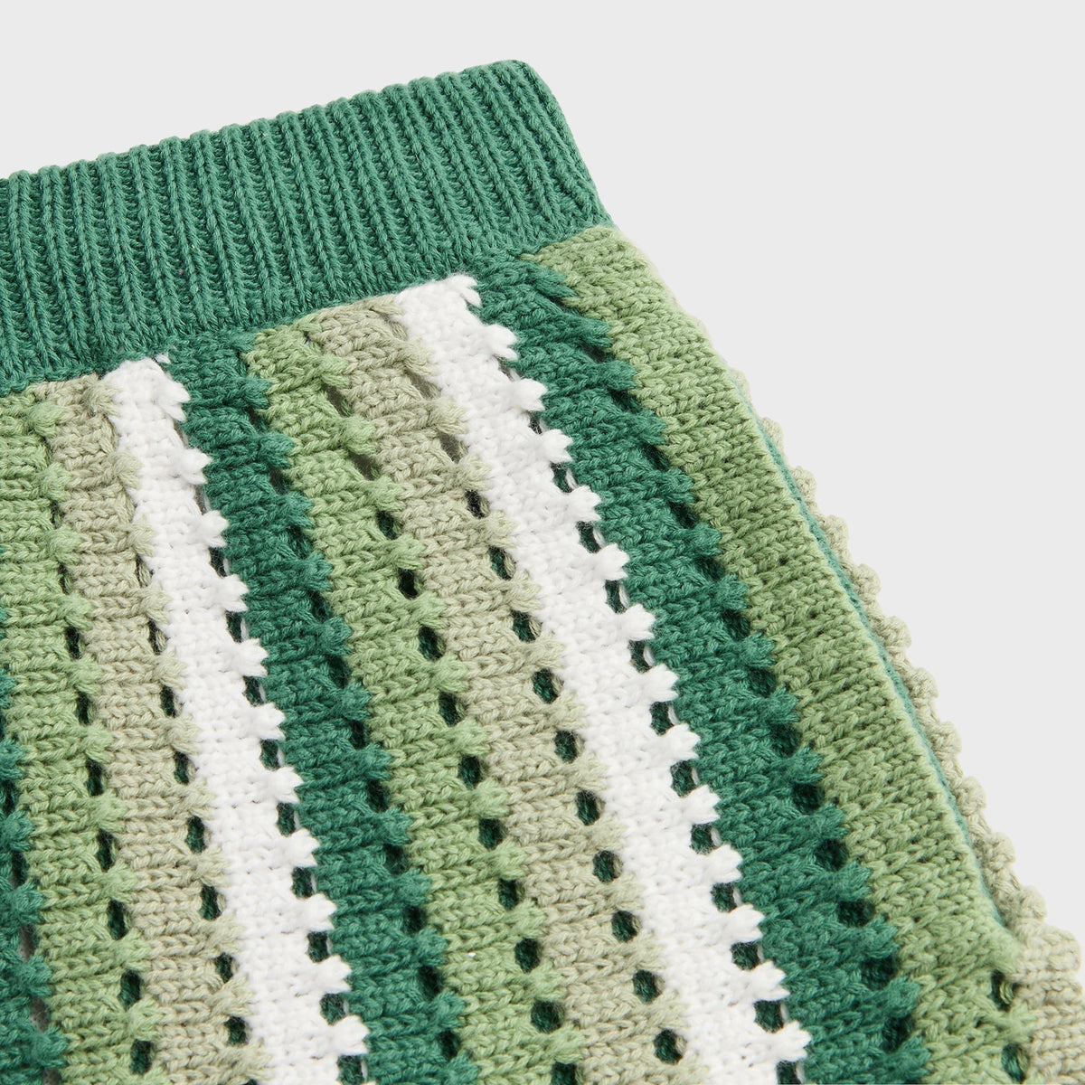 Kith Kids Open Knit Camp Short - Sage