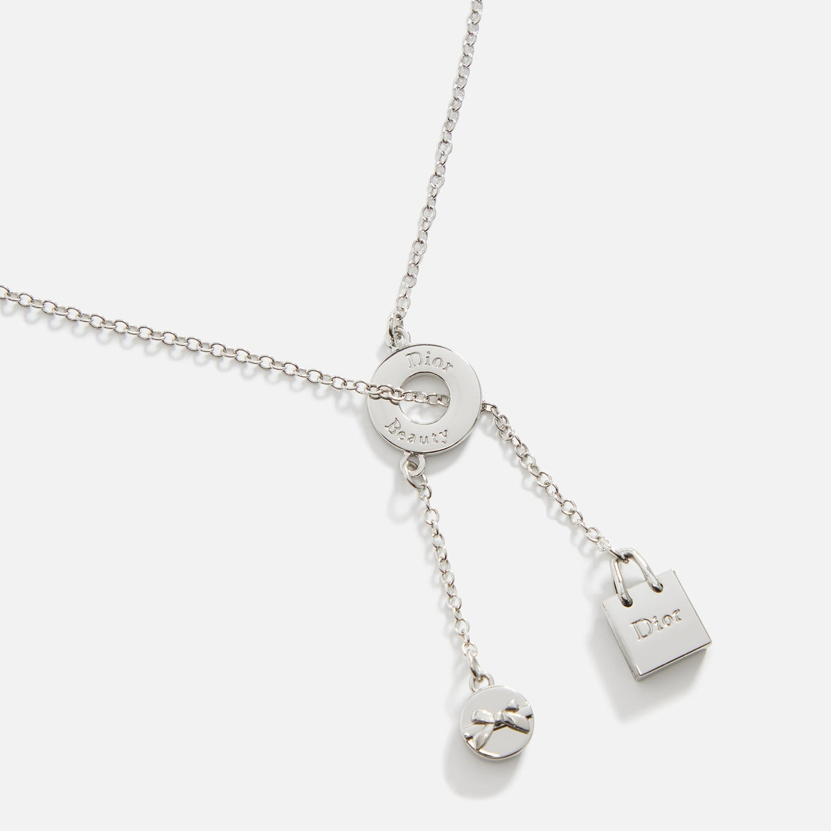 WGACA Dior Charm Necklace - Silver