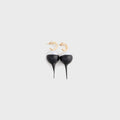Ottolinger Dipped Pearl Earrings - Black