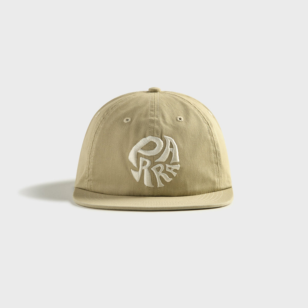 by Parra 1976 Logo 6 Panel Cap - Beige