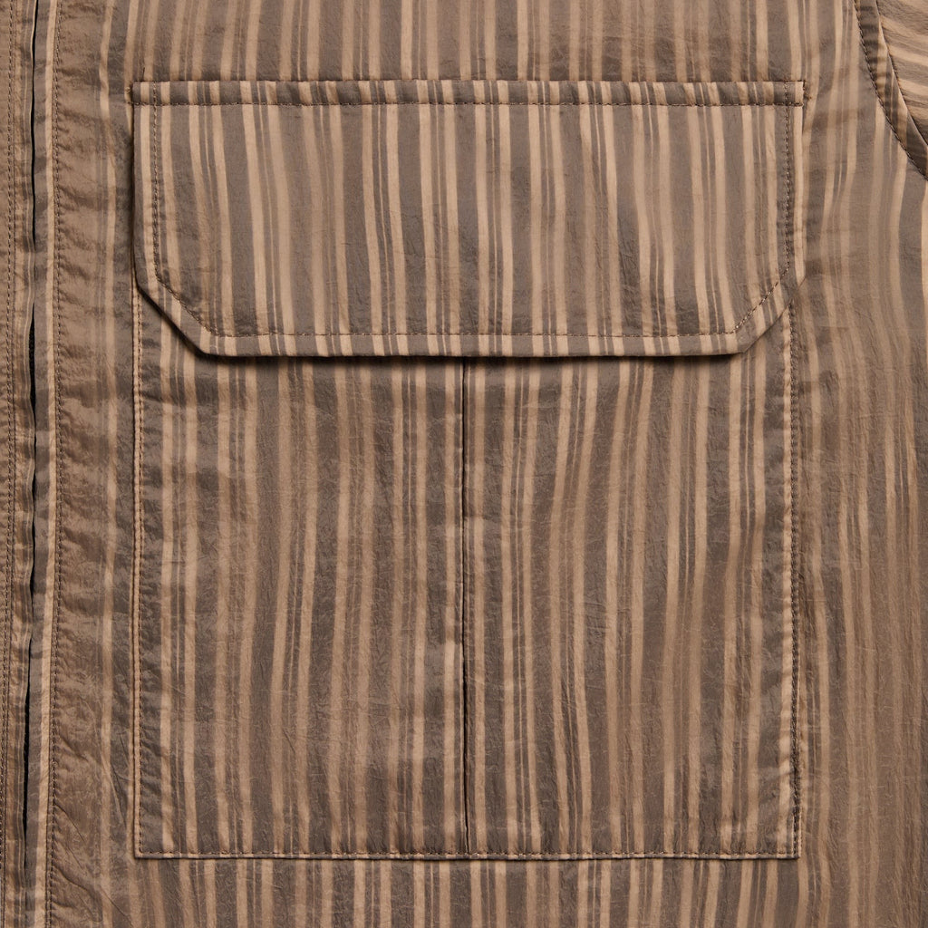 Kith Layered Stripe Raj Jacket - Gobi