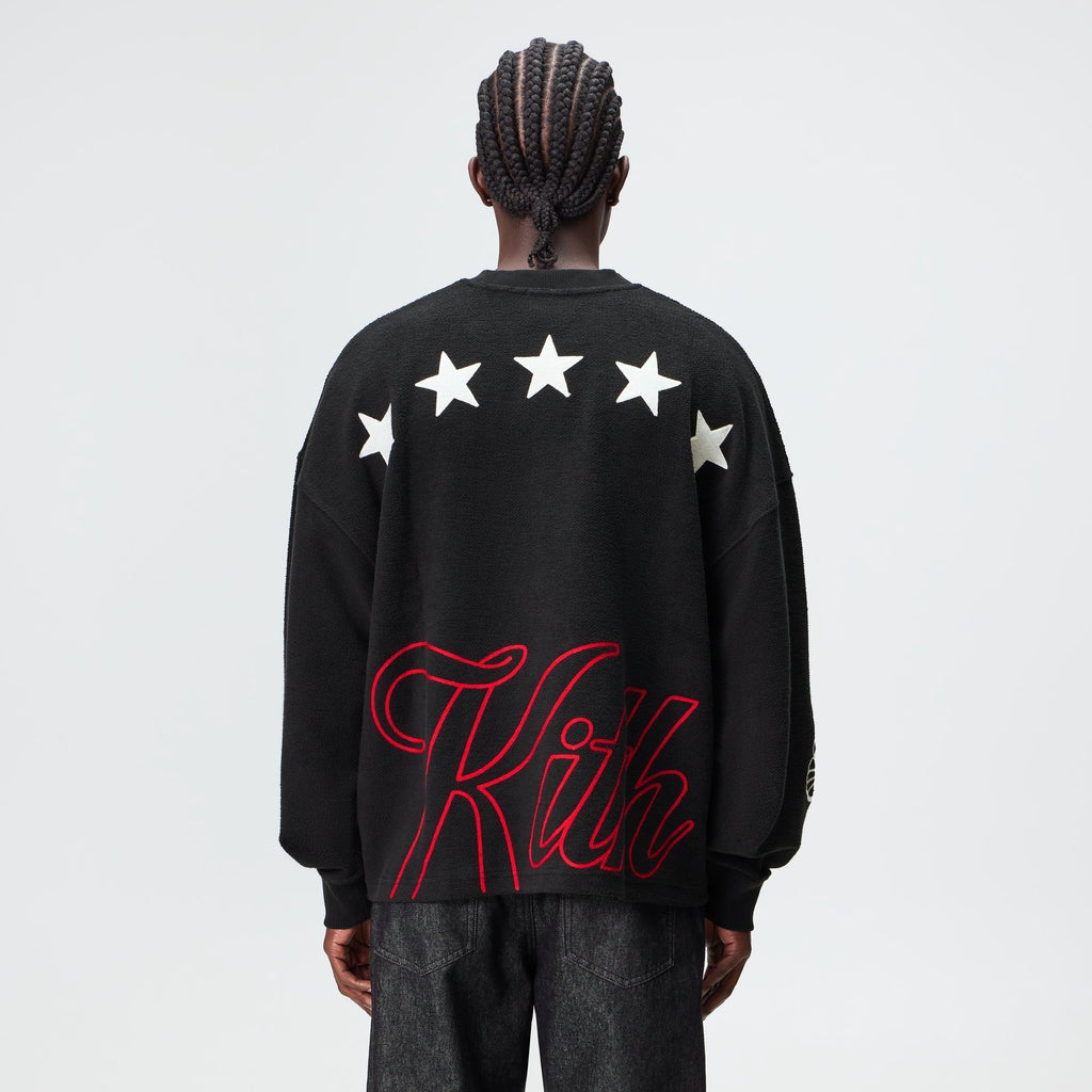 Kith Varsity Lawson Crewneck - Black