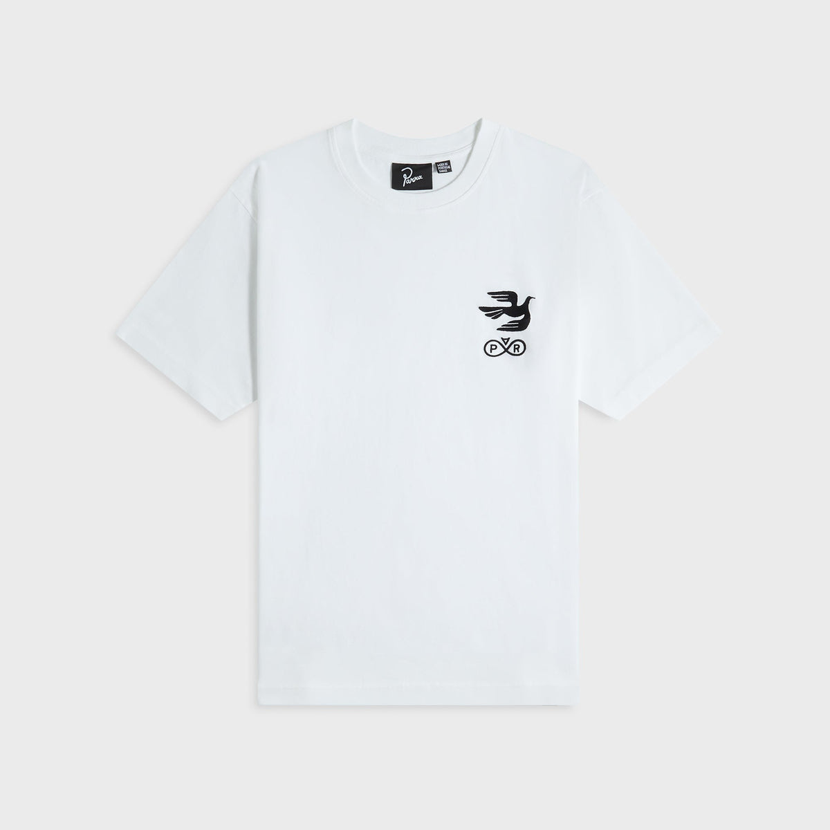 by Parra Infinite Bird Logo Tee - White