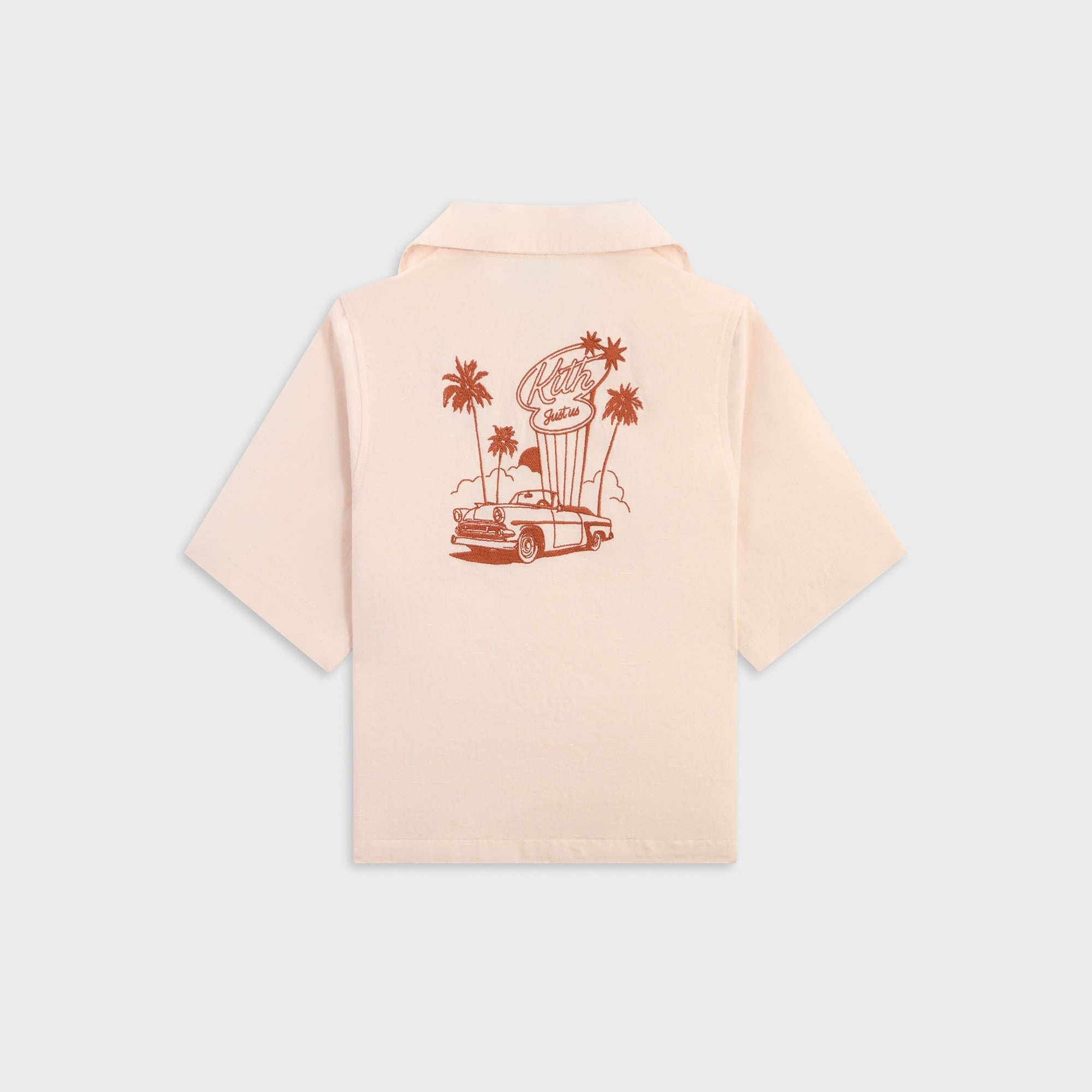 Kith Kids Thompson Camp Shirt - Sahara