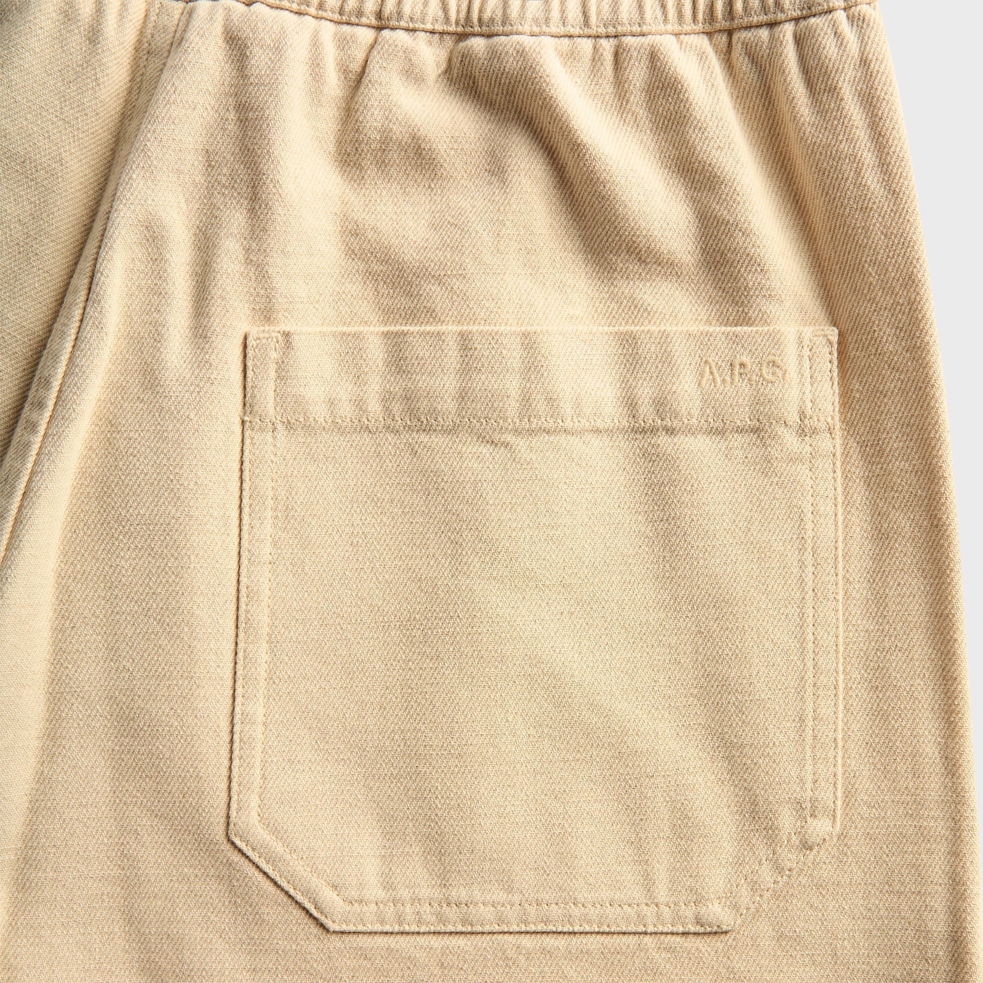 A.P.C. Loose Bermuda Short - Off White