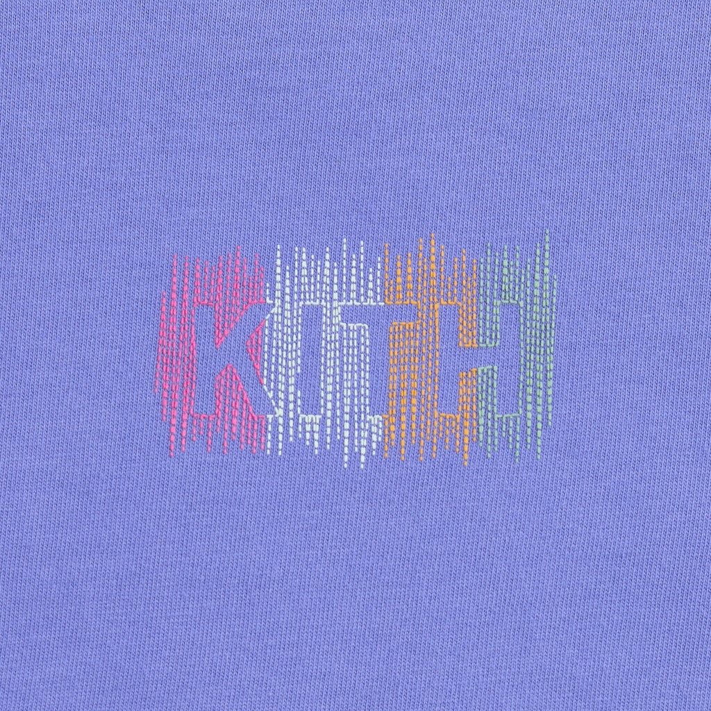 Kith Kids Sketched Classic Logo Mulberry II Tee - Iolite - PH