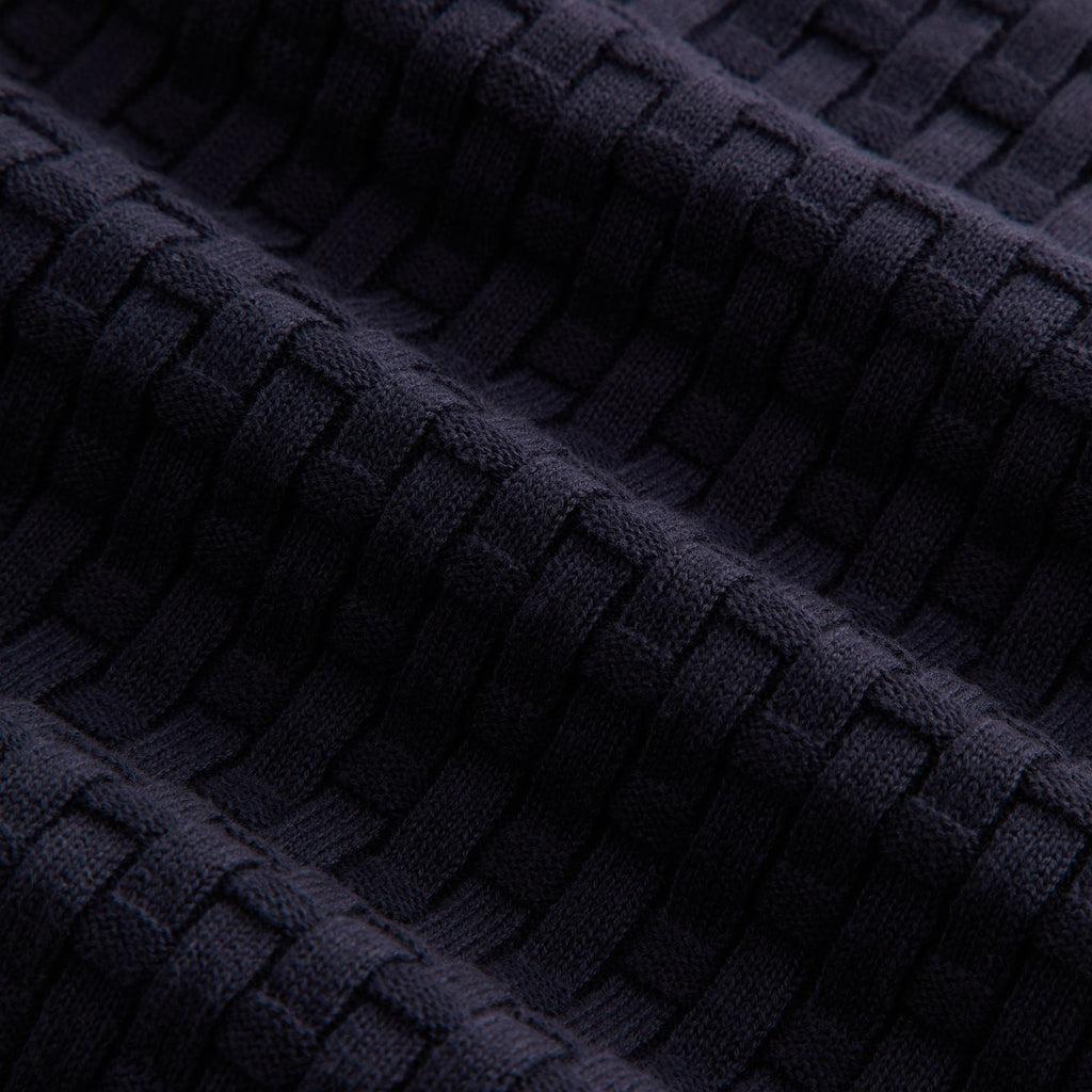 Kith Women Harter Basketweave Sweater Vest - Ink