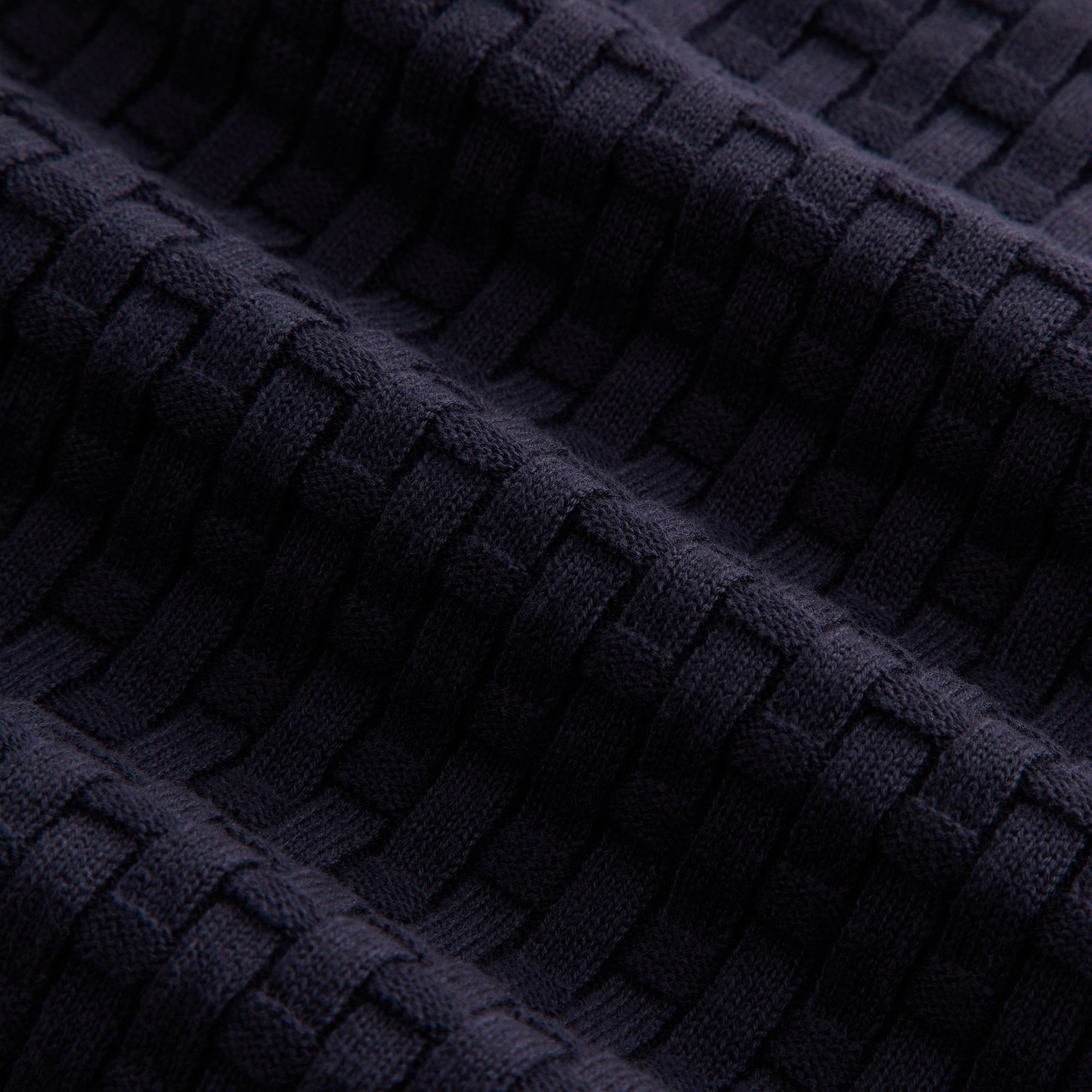 Kith Women Harter Basketweave Sweater Vest - Ink