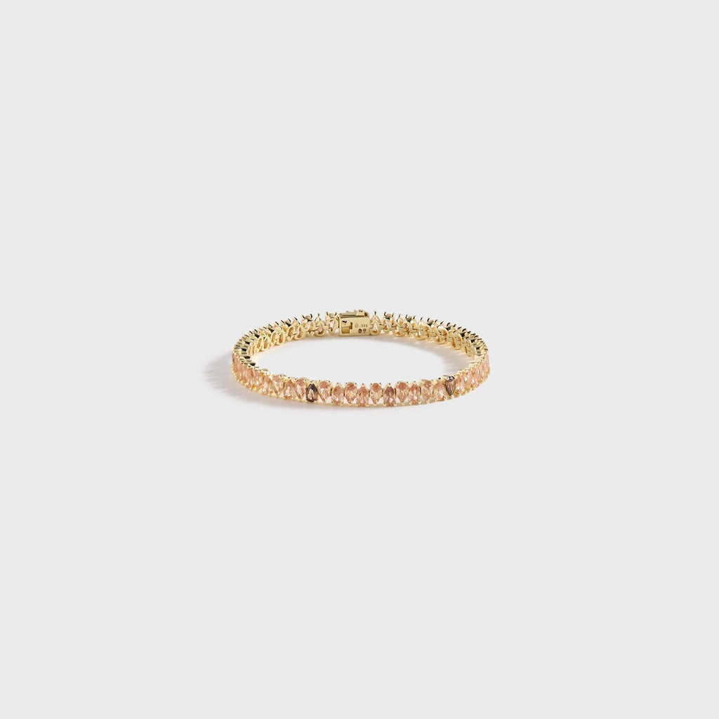 Hatton Labs Drop Tennis Bracelet - Sterling Silver / Mixed