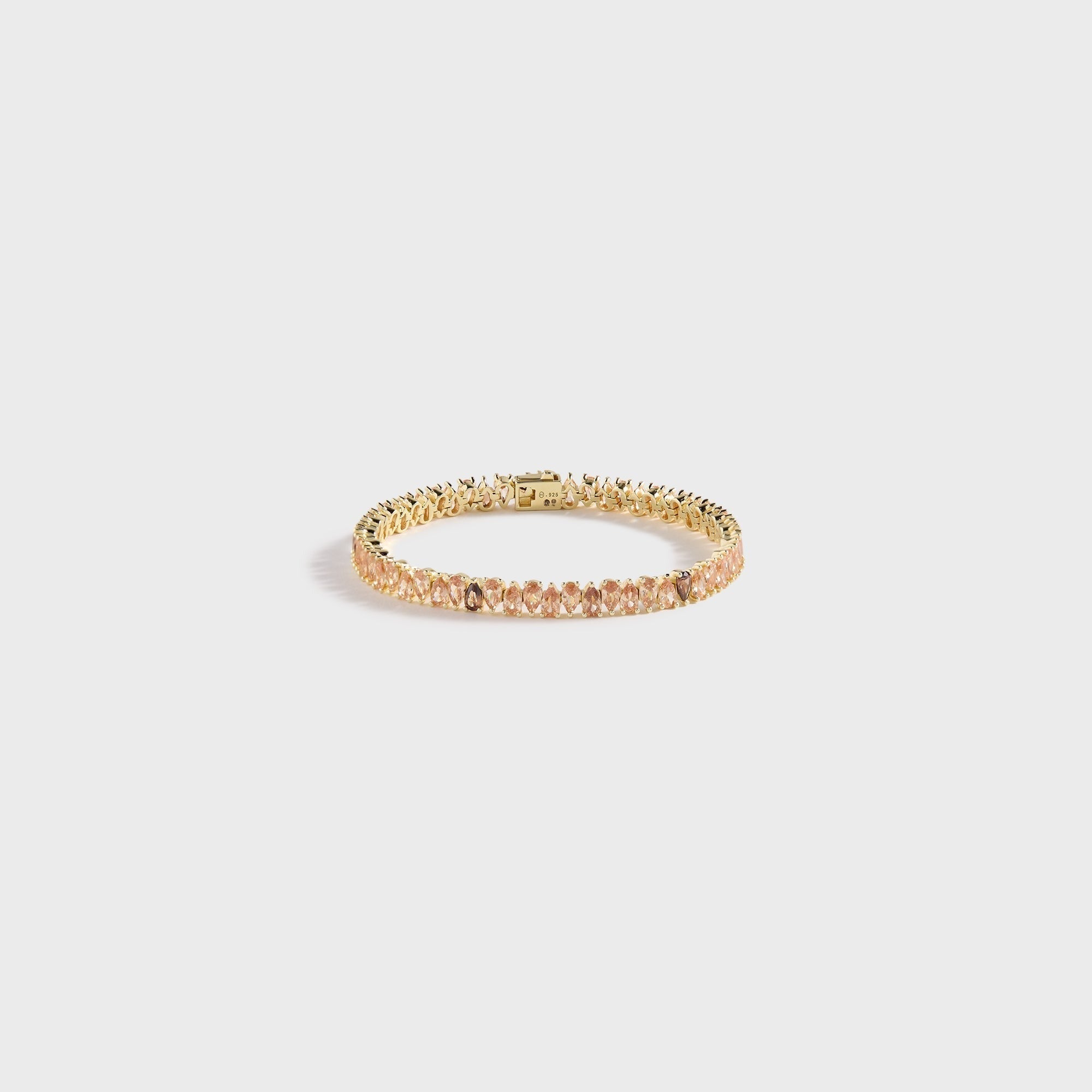 Hatton Labs Drop Tennis Bracelet - Sterling Silver / Mixed