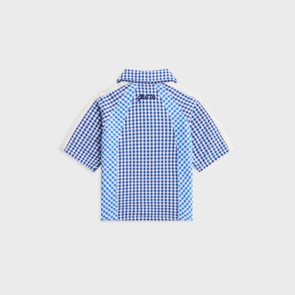Kith Baby Color-Blocked Gingham Apollo Shirt - Layer