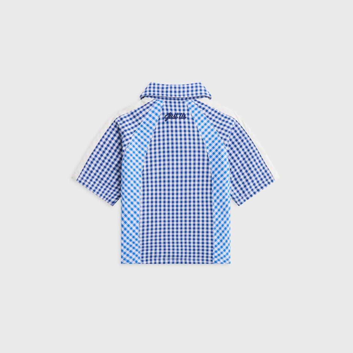 Kith Baby Color-Blocked Gingham Apollo Shirt - Layer