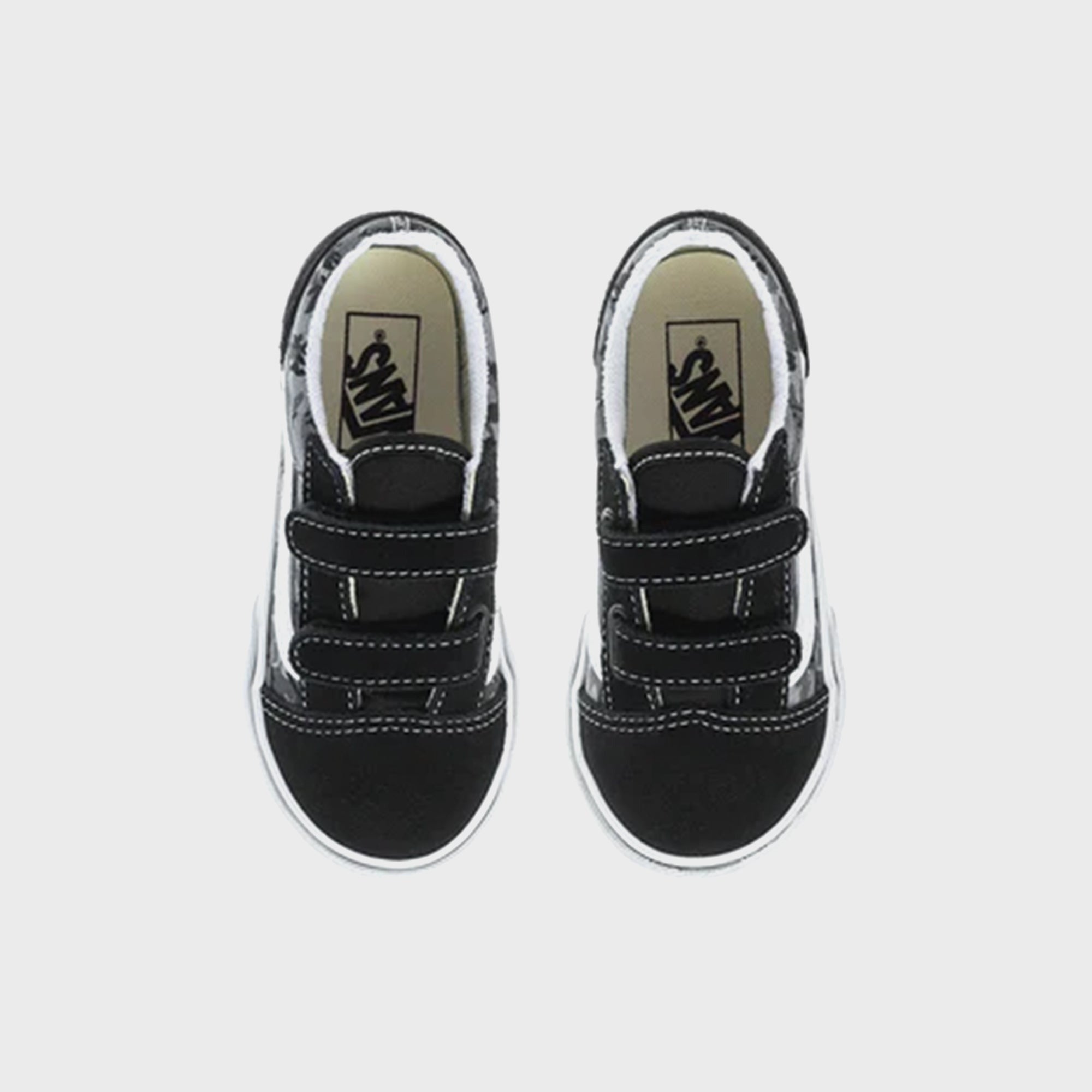 VANS TD Old Skool V - Check Camo Black / Light Grey