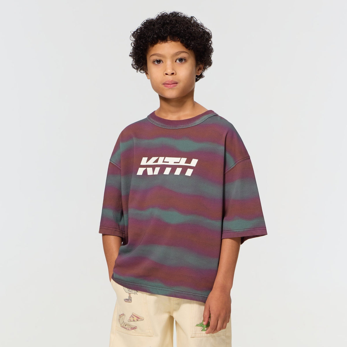 Kith Kids Printed Leonard Tee - Virtue - PH