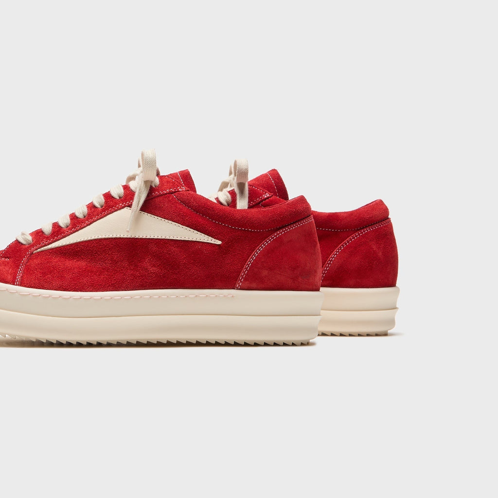 Rick Owens Vintage Sneaks - Carnelian / Milk