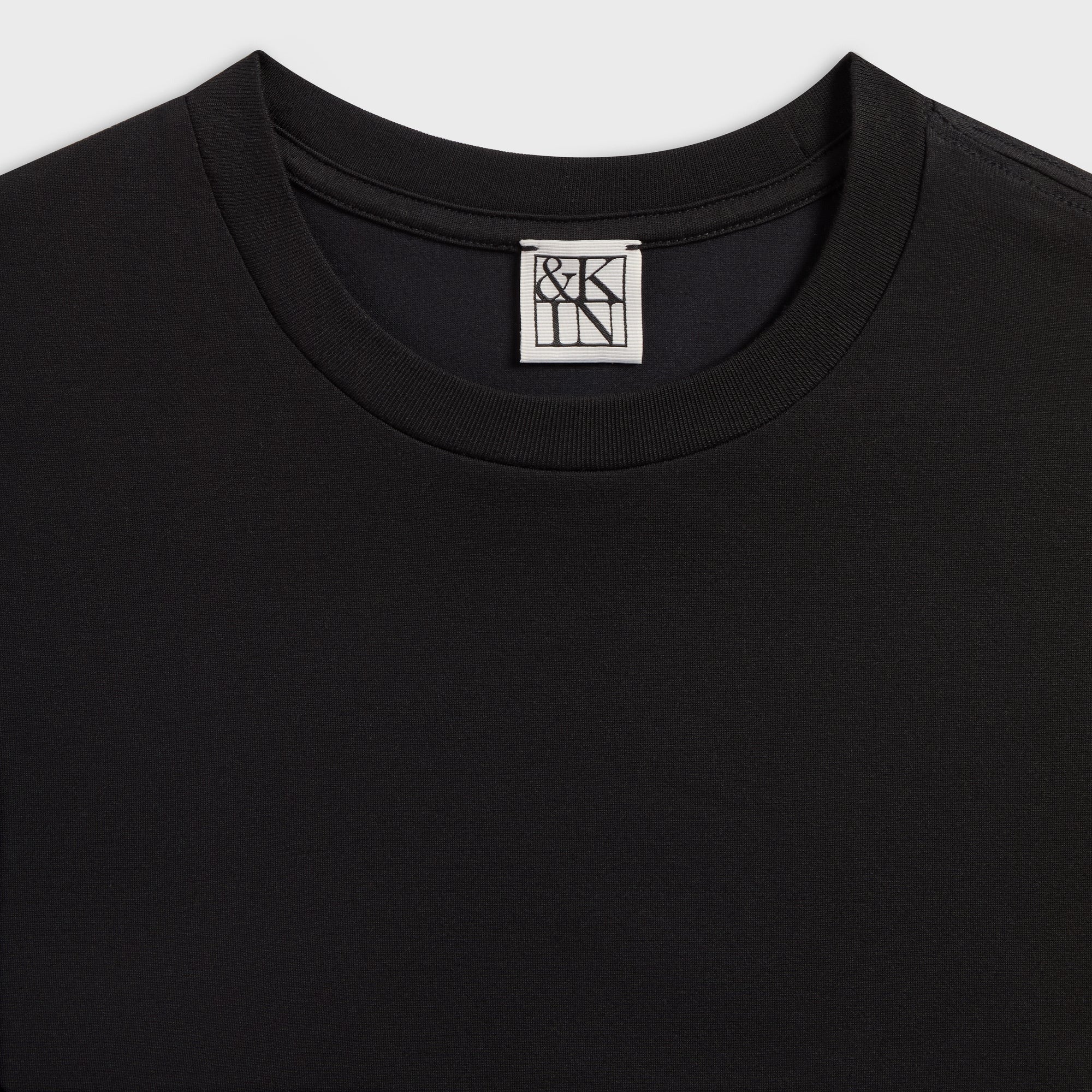 &Kin Long Sleeve Darin Tee - Black
